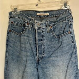 Levi's Blue Straight Leg Jeans Classic Style